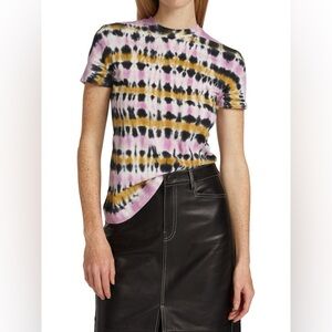 Proenza Schouler White Label Tie Dye T Shirt Size Small